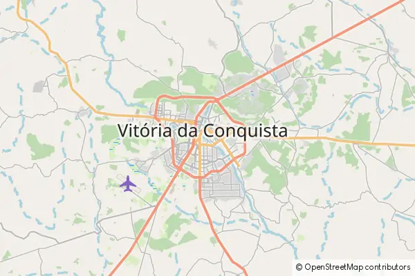 Karte Vitória da Conquista
