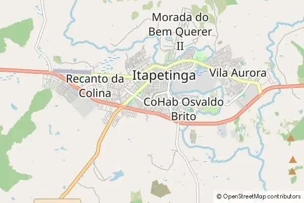 Karte Itapetinga