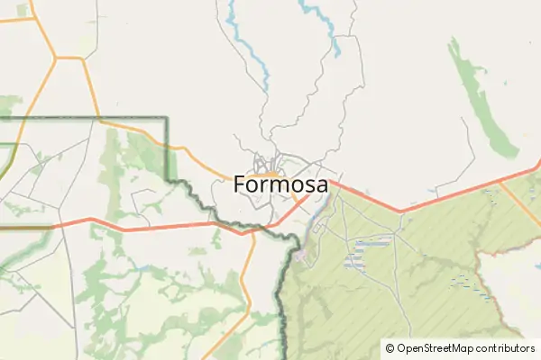 Karte Formosa