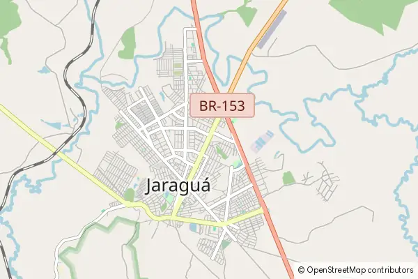 Karte Jaraguá