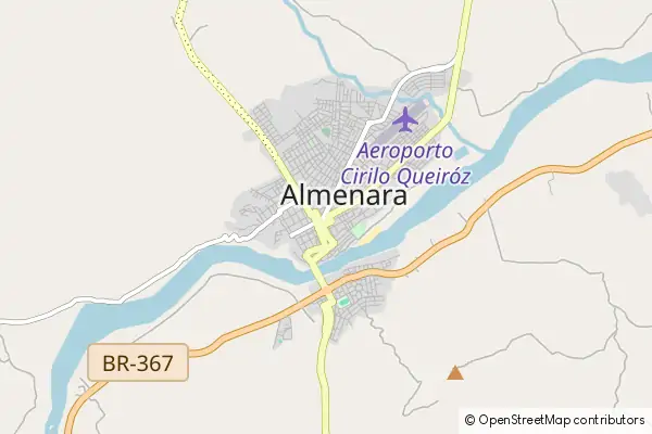 Karte Almenara