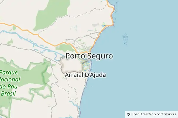 Karte Porto Seguro