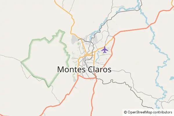 Karte Montes Claros