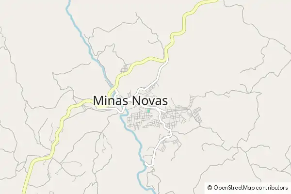 Karte Minas Novas