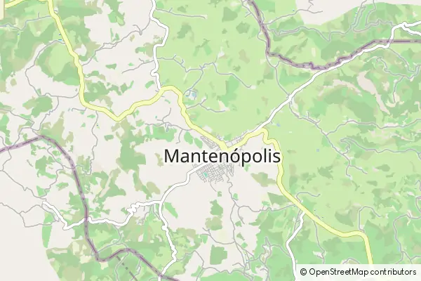 Karte Mantenópolis