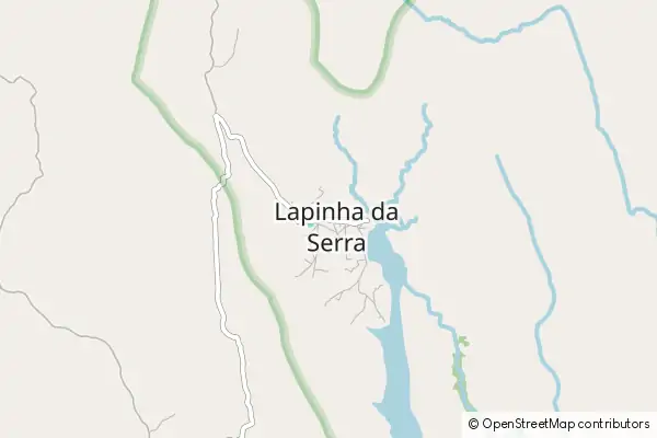 Karte Lapinha da Serra