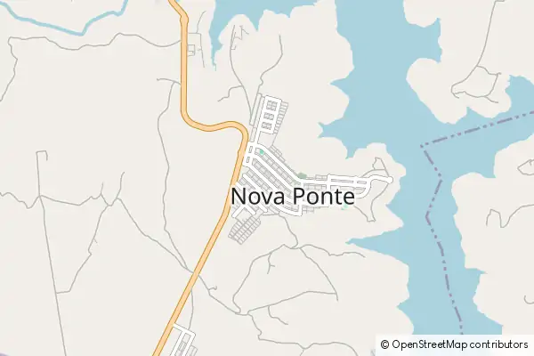 Karte Nova Ponte