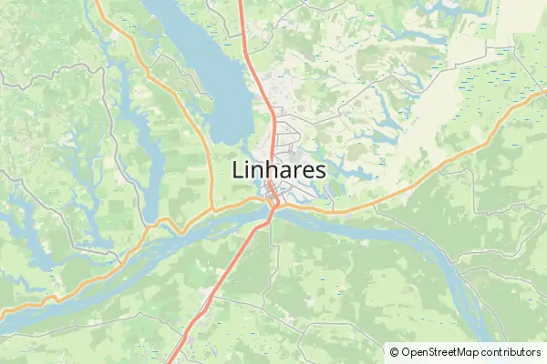 Karte Linhares