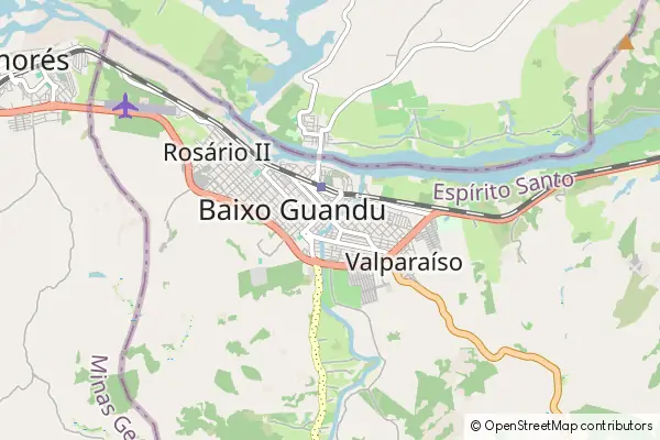 Karte Baixo Guandu