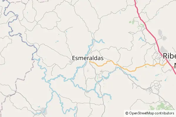 Karte Esmeraldas