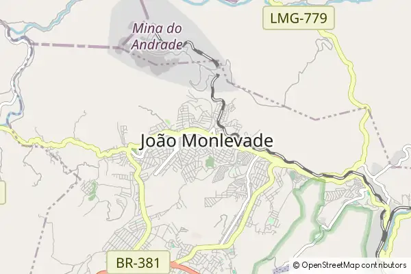 Karte João Monlevade