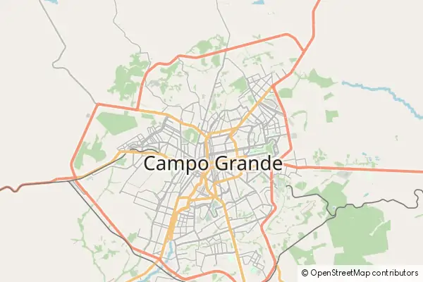Karte Campo Grande