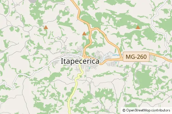 Karte Itapecerica