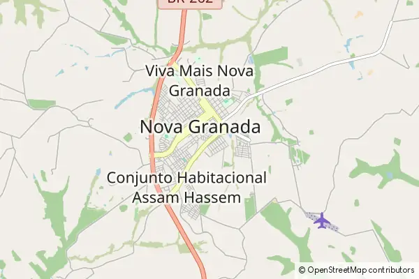 Karte Nova Granada