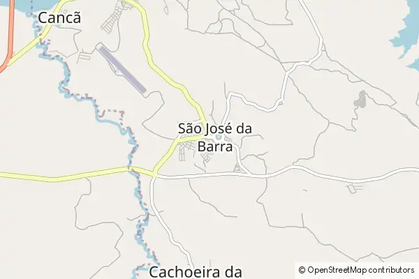 Karte São José da Barra