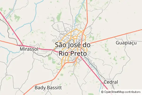 Karte São José do Rio Preto