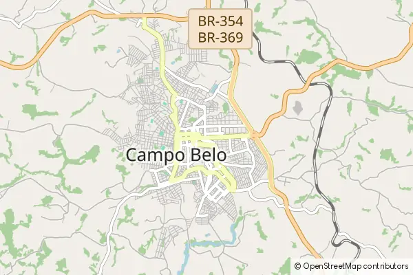 Karte Campo Belo