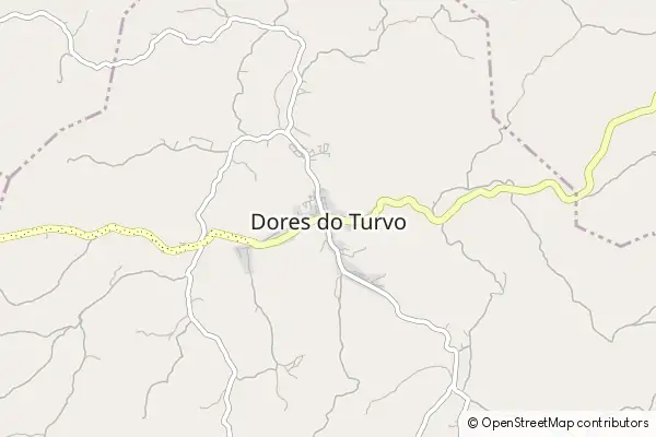 Karte Dores do Turvo