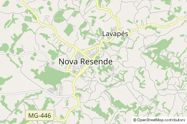 Karte Nova Resende