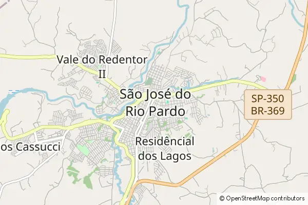 Karte São José do Rio Pardo