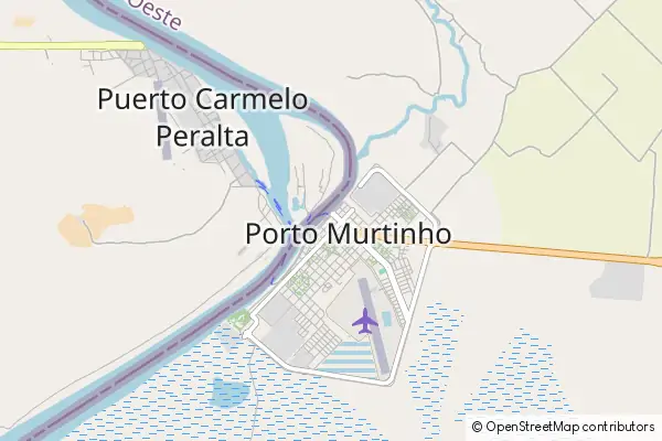 Karte Porto Murtinho