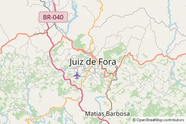 Karte Juiz de Fora