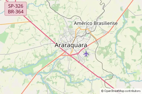 Karte Araraquara