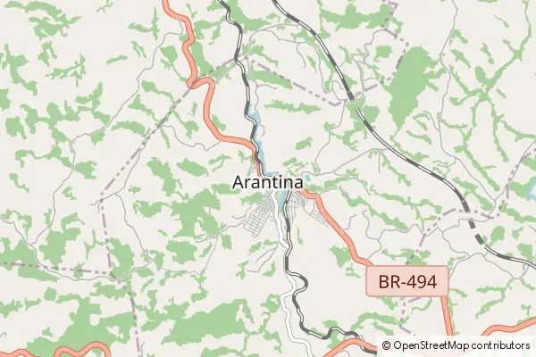 Karte Arantina