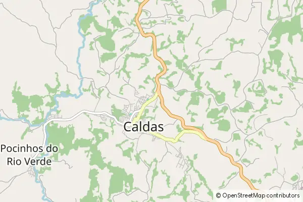 Karte Caldas