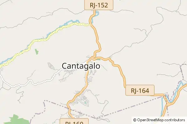 Karte Cantagalo