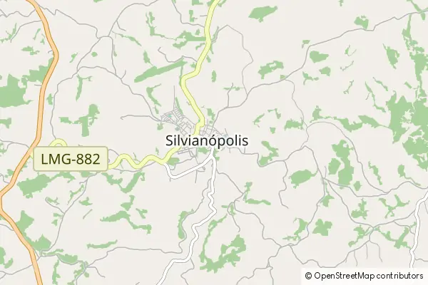 Karte Silvianópolis