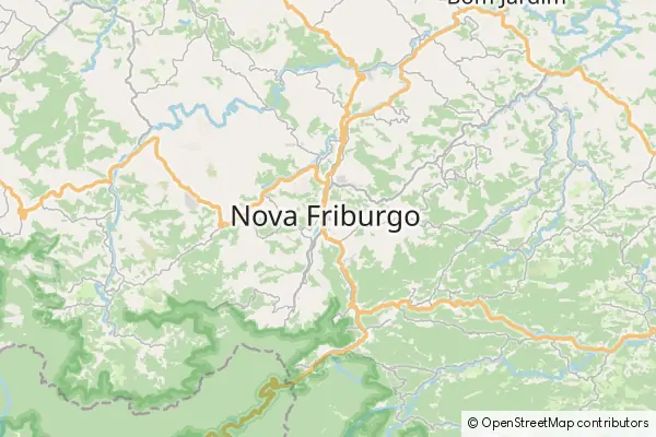 Karte Nova Friburgo