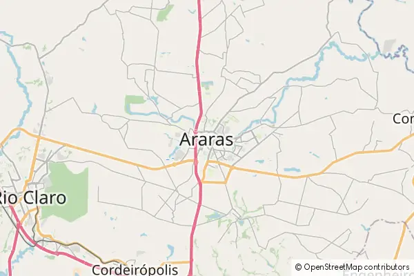 Karte Araras