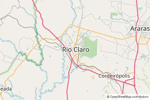 Karte Rio Claro