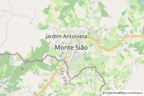 Karte Monte Sião