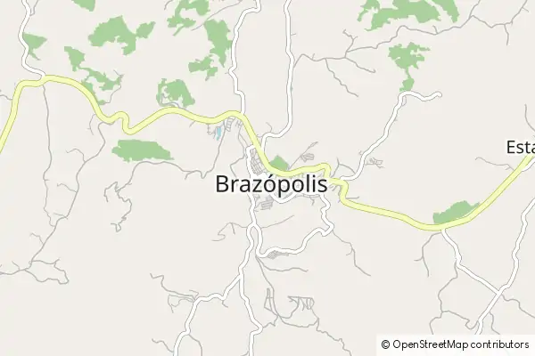 Karte Brasópolis