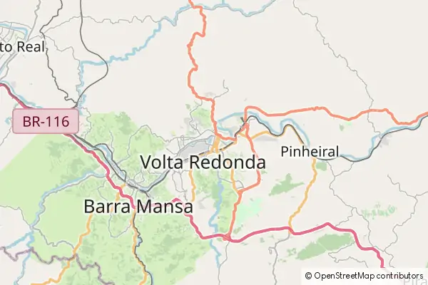 Karte Volta Redonda