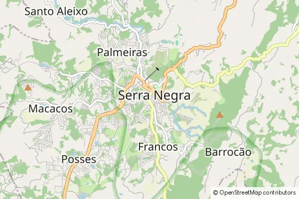 Karte Serra Negra