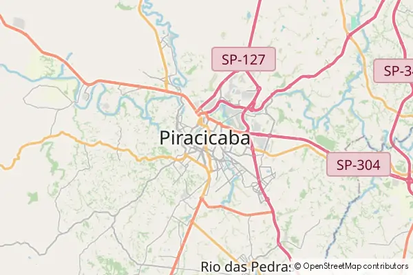 Karte Piracicaba