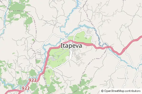 Karte Itapeva