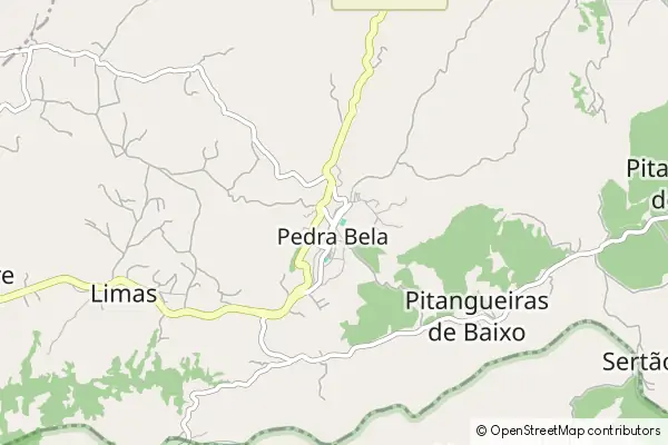 Karte Pedra Bela