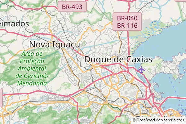 Karte São João de Meriti