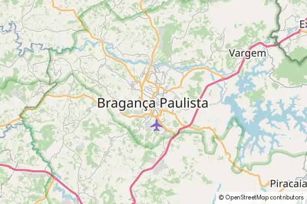 Karte Bragança Paulista