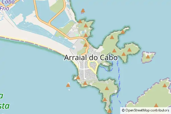 Karte Arraial do Cabo