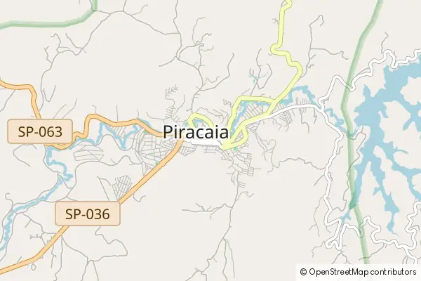 Karte Piracaia