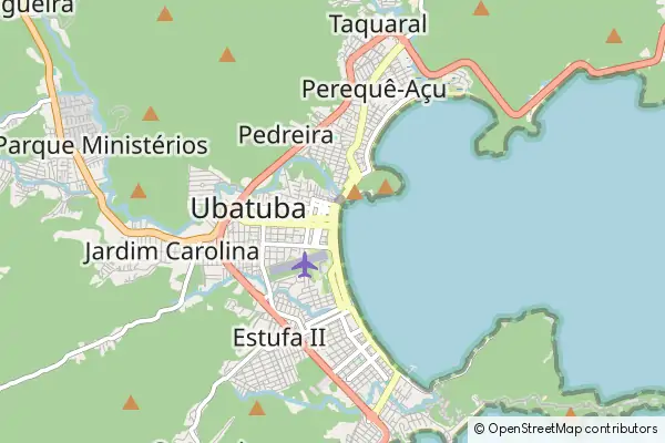 Karte Ubatuba