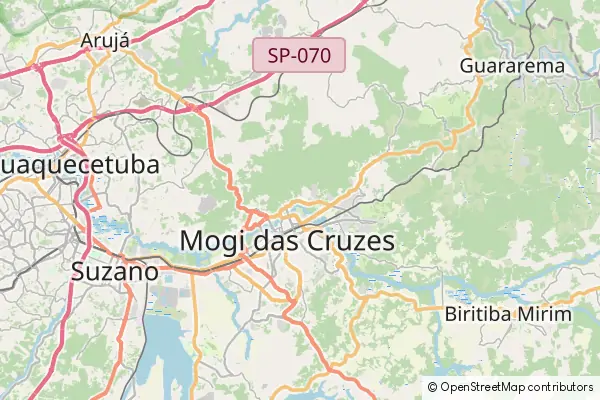 Karte Mogi das Cruzes