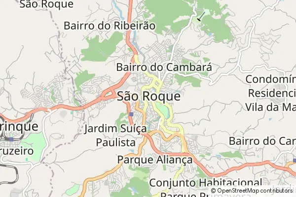 Karte: São Roque • © OpenStreetMap contributors Karte São Roque