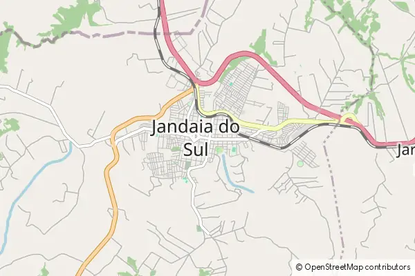 Karte Jandaia do Sul