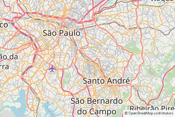 Karte São Caetano do Sul